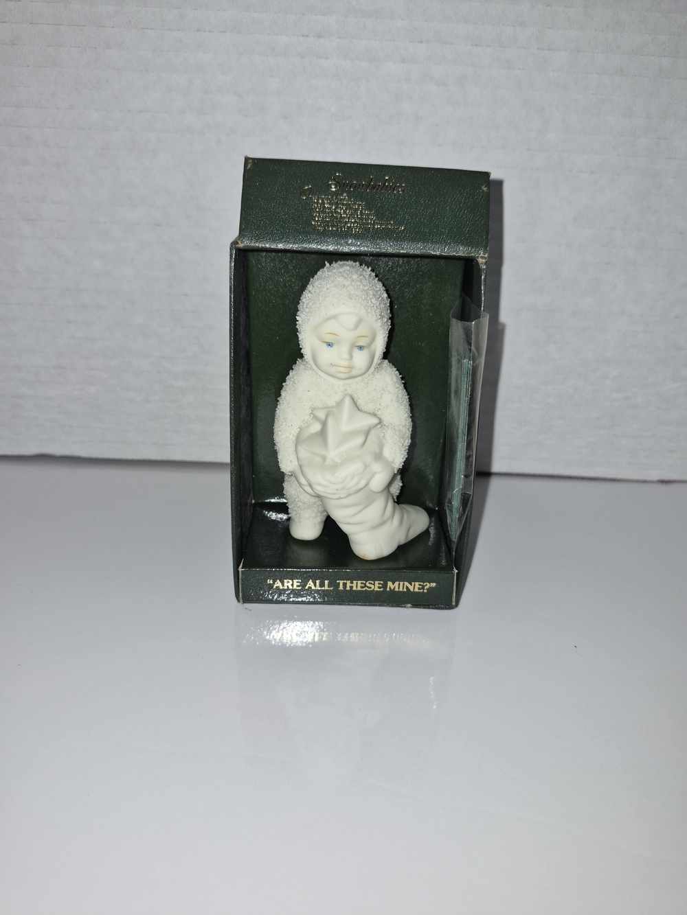 Department 56 Snow Babies "Are All These Mine " Figurine In Box